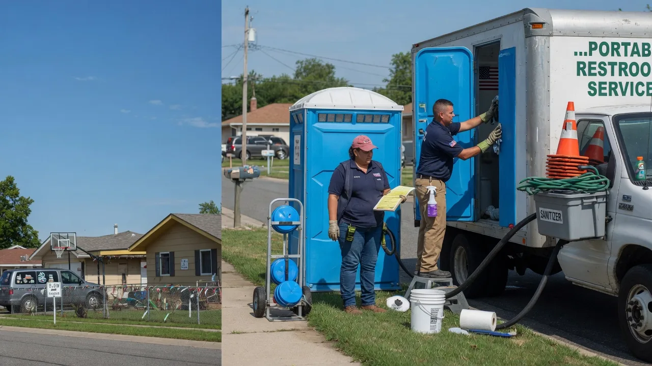 Portable Toilet Rental in Flat Rock, OH near me